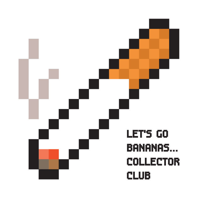 Pixelated Cigarette by Let's Go Bananas Collector Club