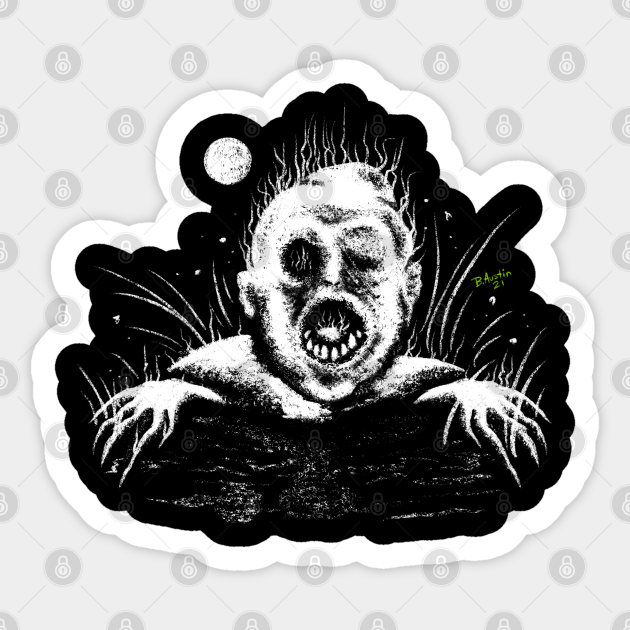 Night Ghoul - Creepy - Sticker