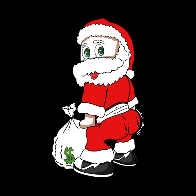 cute santa by crackdesign