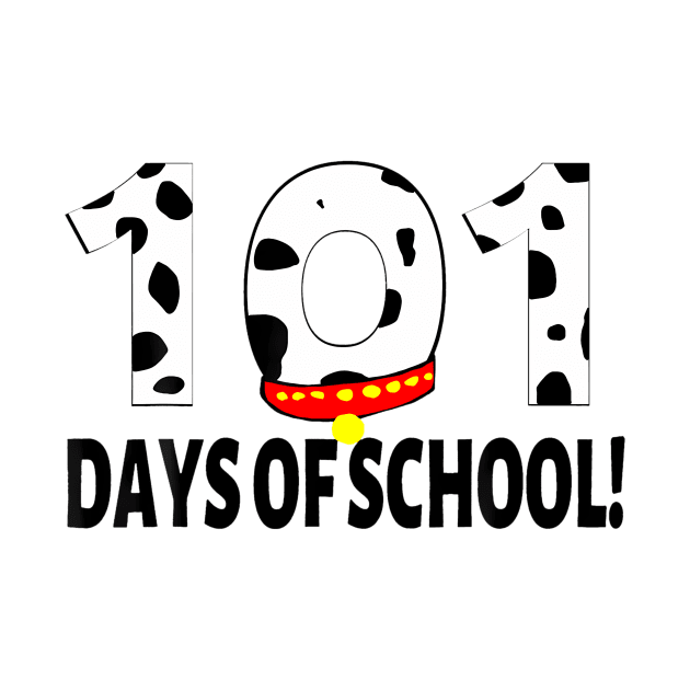 101 Days of School Dalmatian Dog by Aleem James