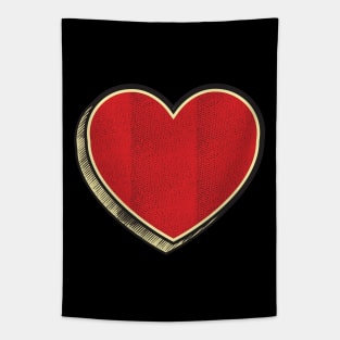 BEAUTIFUL Love heart ✪ Vintage Decorated Retro Art Style Tapestry