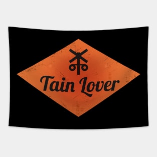 Railroad Crossing Train Lover Railroader Tapestry