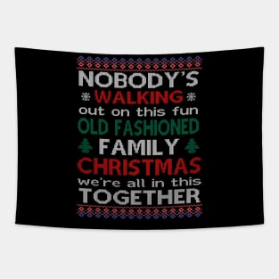 Christmas Vacation Family Tapestry