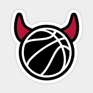 Basketball devil Magnet