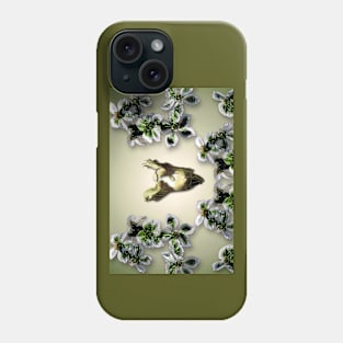 Frame of little Flowers_V 3D Phone Case