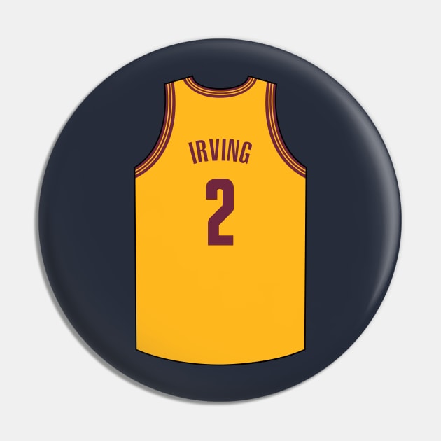 Kyrie Irving Cleveland Jersey Qiangy Pin by qiangdade