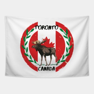 Toronto Canada moose Tapestry