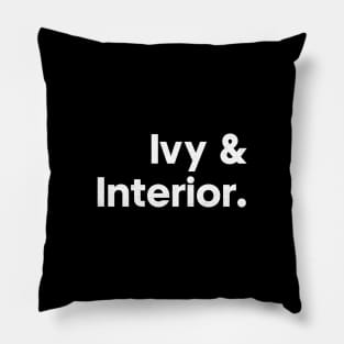 Ivy & Interior / Names List Design Pillow