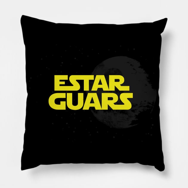 Estar Guars Death Star Pillow by NathanielF