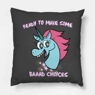 Baaad Choices Pillow