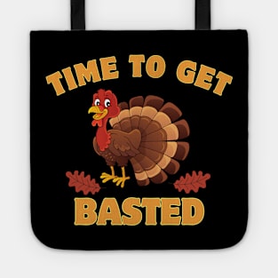 time to get basted Tote