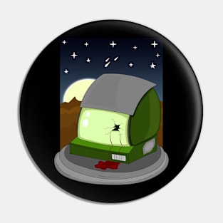 Space Pioneers Despair Pin