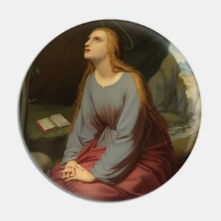 Saint Mary Magdalene by Gebhard Flatz Pin