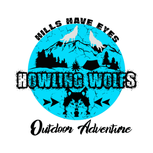 Howling wolfs outdoor adventure T-Shirt