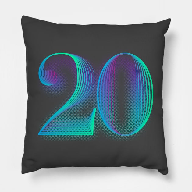 20 blend Pillow by MplusC