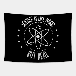 science magic professor physics atom gift Tapestry