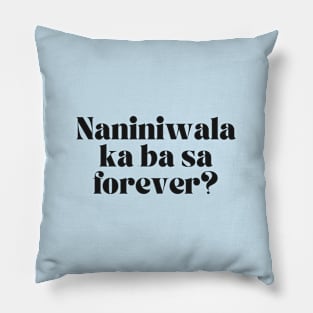 Pinoy tagalog joke relationship: Naniniwala ka ba sa forever? Pillow