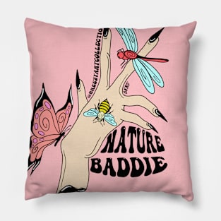 Nature Baddie Pillow