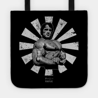 Arnie Retro Japanese Schwarzenegger Tote