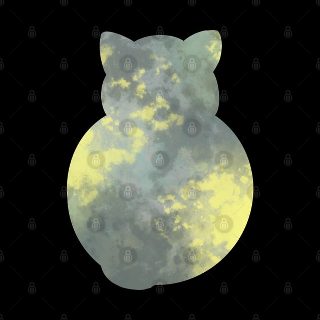 Moon Cat by Trizi‘s Art