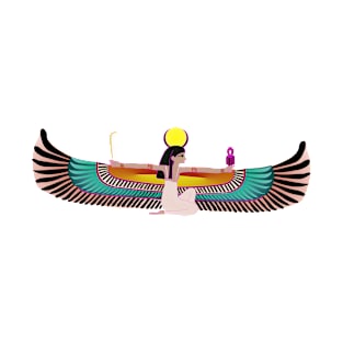 Isis (Aset), godess of ancient Egypt T-Shirt