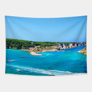 Scenery from Tremiti Islands with the hues of the Adriatic Sea Tapestry