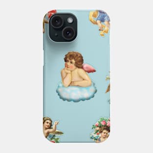 angel cherub antique Phone Case