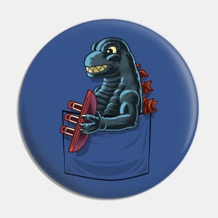 Pocket king of Monsters Pin