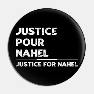 Justice Pour Nahel - Justice For Nahel Pin