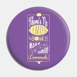 Sour Lemons (White Font) - This Is Us Pin