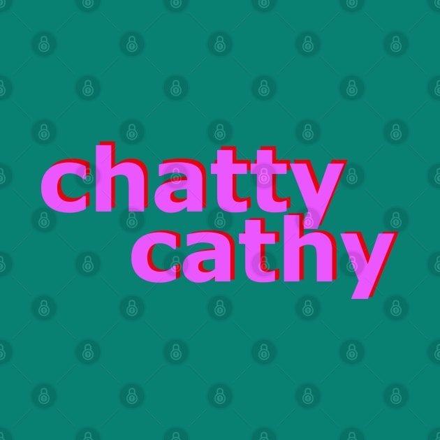 Chatty Cathy No 1 by Fun Funky Designs