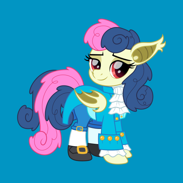 Bon Bon bat pony dressed by CloudyGlow