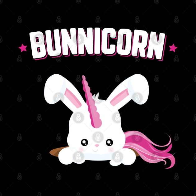 Bunnicorn Cute Bunny Unicorn Funny Easter by trendingoriginals