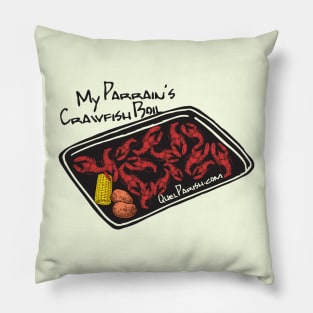 My Parrain's Crawfish Boil Pillow