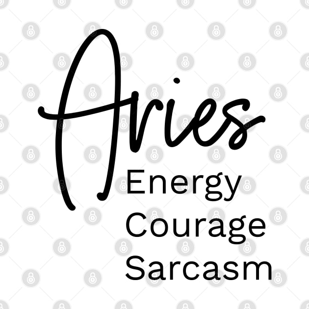Aries astrology horoscope by Gardner Designs 