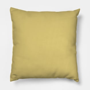 Golden Yellow Plain Solid Color Pillow