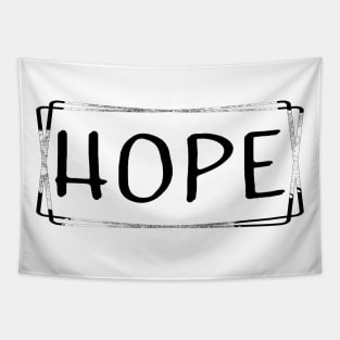 Hope Quote Tapestry