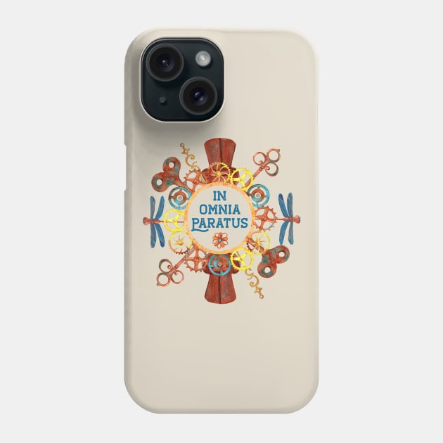 In Omnia Paratus - Steampunk Phone Case by Stars Hollow Mercantile