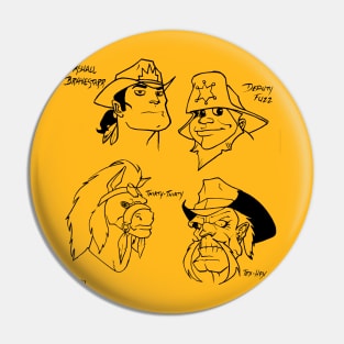 Bravestarr Sketchdraw Pin