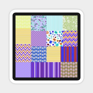 Quilt Pattern Cute Mother's Day Gifts Home Decor, Apparel, Face Masks & More Magnet