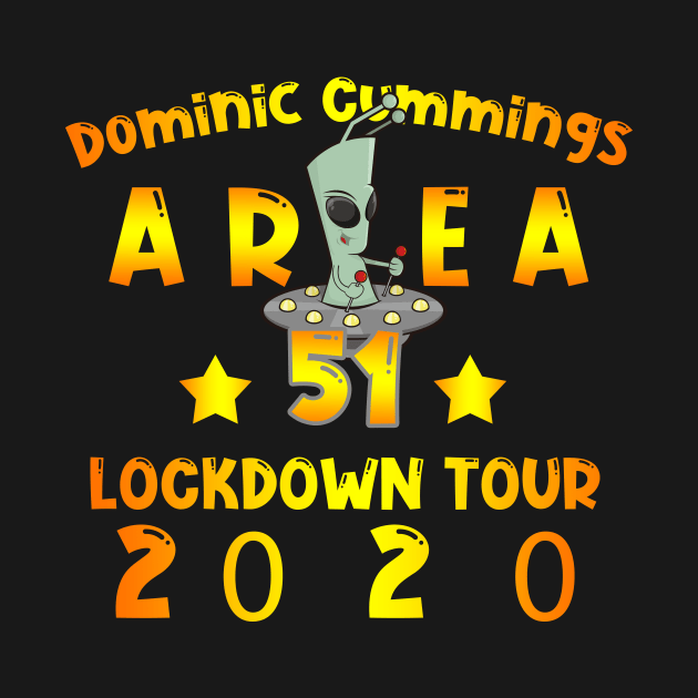 Dominic Cummings Lockdown tour by JB's Design Store