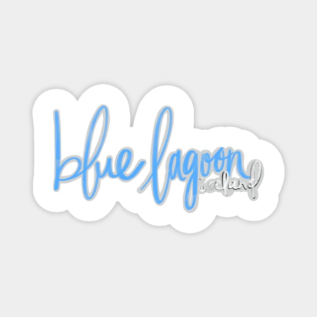 Blue Lagoon Magnet by AlishaMSchil