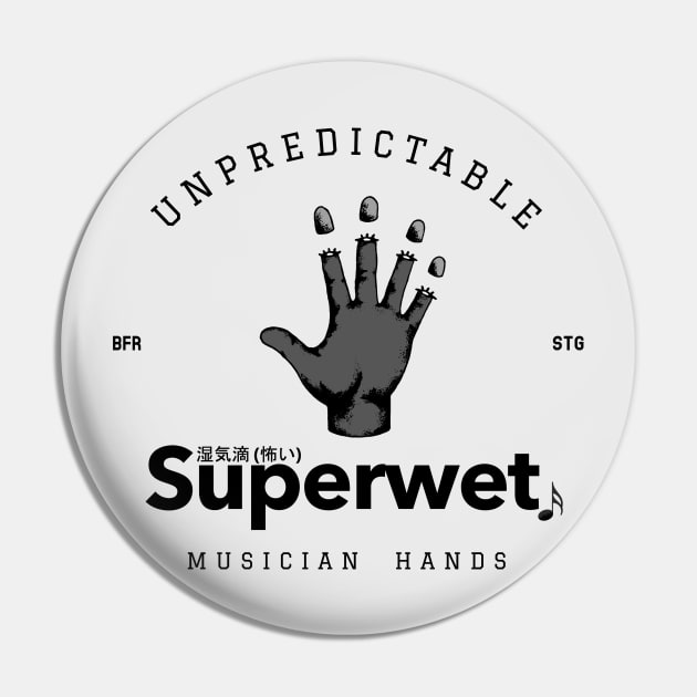 Unpredictable musician hands, BFR going on STG (Hand BW1) Pin by Bassivus