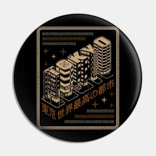 Tokyo Retro Pin