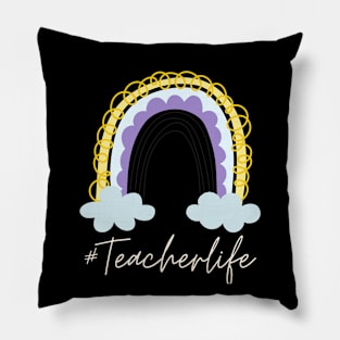 Teacher Life, Kindergarten Teacher Appreciation Gift Pillow