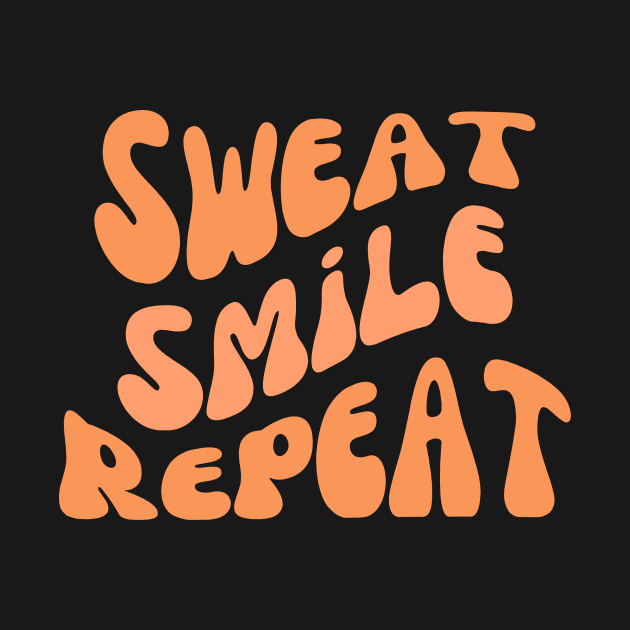 Sweat, Smile, Repeat Postpartum Fitness Journey by AvocadoShop