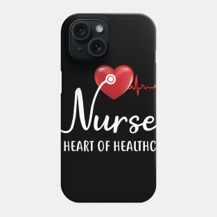 Nurses The Heartbeat Of Healthcare Phone Case