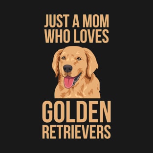 Dogs Design for a Golden Mom T-Shirt