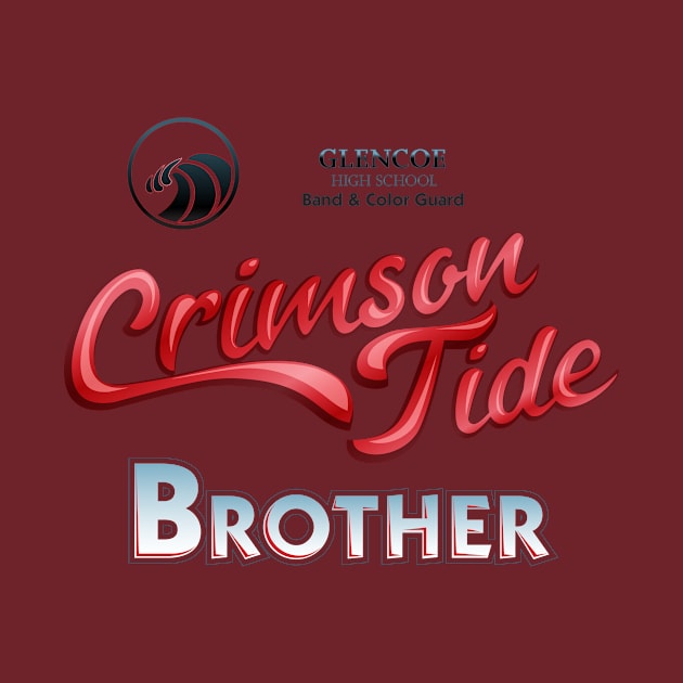Crimson Tide brother by GlencoeHSBCG