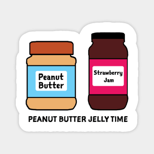 Peanut Butter Jelly Time Magnet